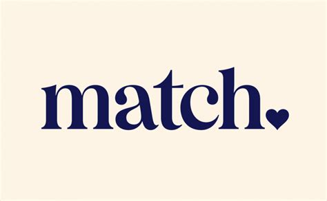 Online Dating Site Match Launches New Look By Collins Logo Designer