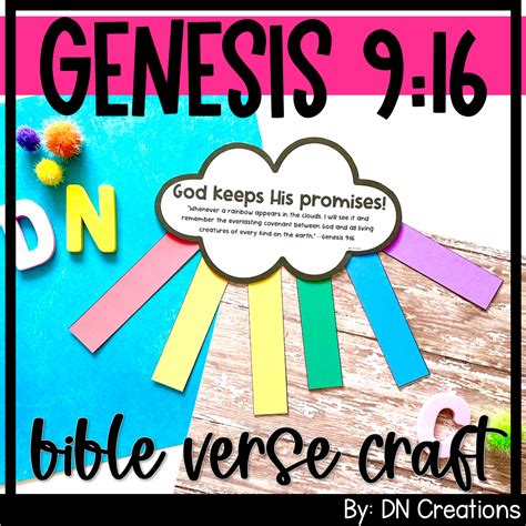 Genesis 916 Bible Craft L Noahs Ark Craft L Bible Memory Verse Craft