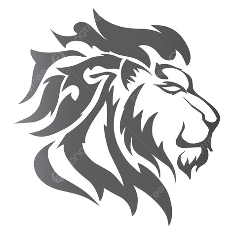 Lion Head Logo The King Of Jungle Symbol Manhood Lion King Logo Png