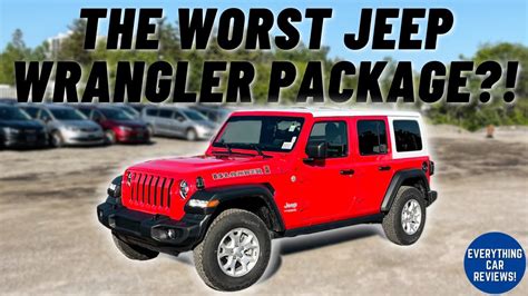 2021 Jeep Wrangler Unlimited Sport Islander Edition Review Is This