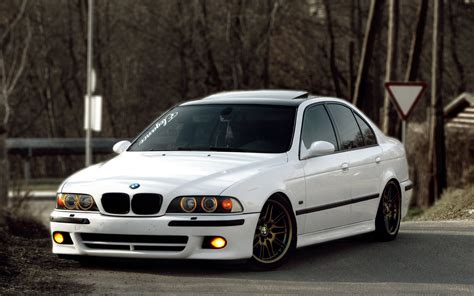 Bmw M5 4k E39 Tuning Stance White M5 German Cars Bmw M5 E39