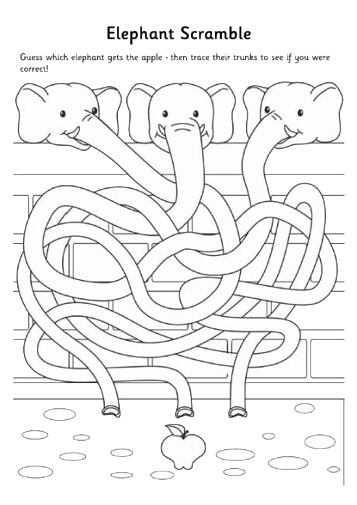 Simple Maze Printable