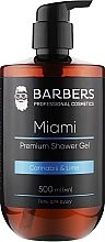 Гель для душу Barbers Miami Premium Shower Gel