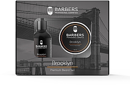 Набір для догляду за бородою Barbers Brooklyn (beard/oil/30ml + beard/balm/50ml)