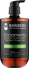 Гель для душу Barbers Sacramento Premium Shower Gel