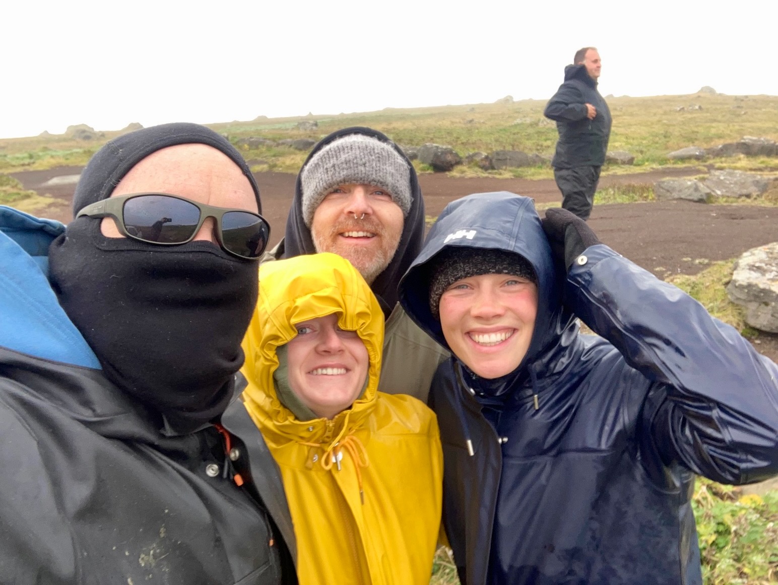 Researchers on St. Paul Island