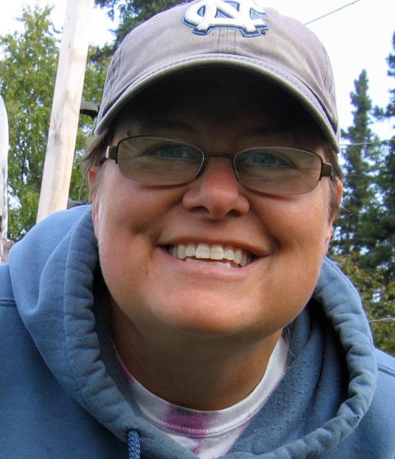 Jodie Anderson, the new director of the Institute of Agriculture, Natural Resource and Extension, pauses for a photo outdoors.