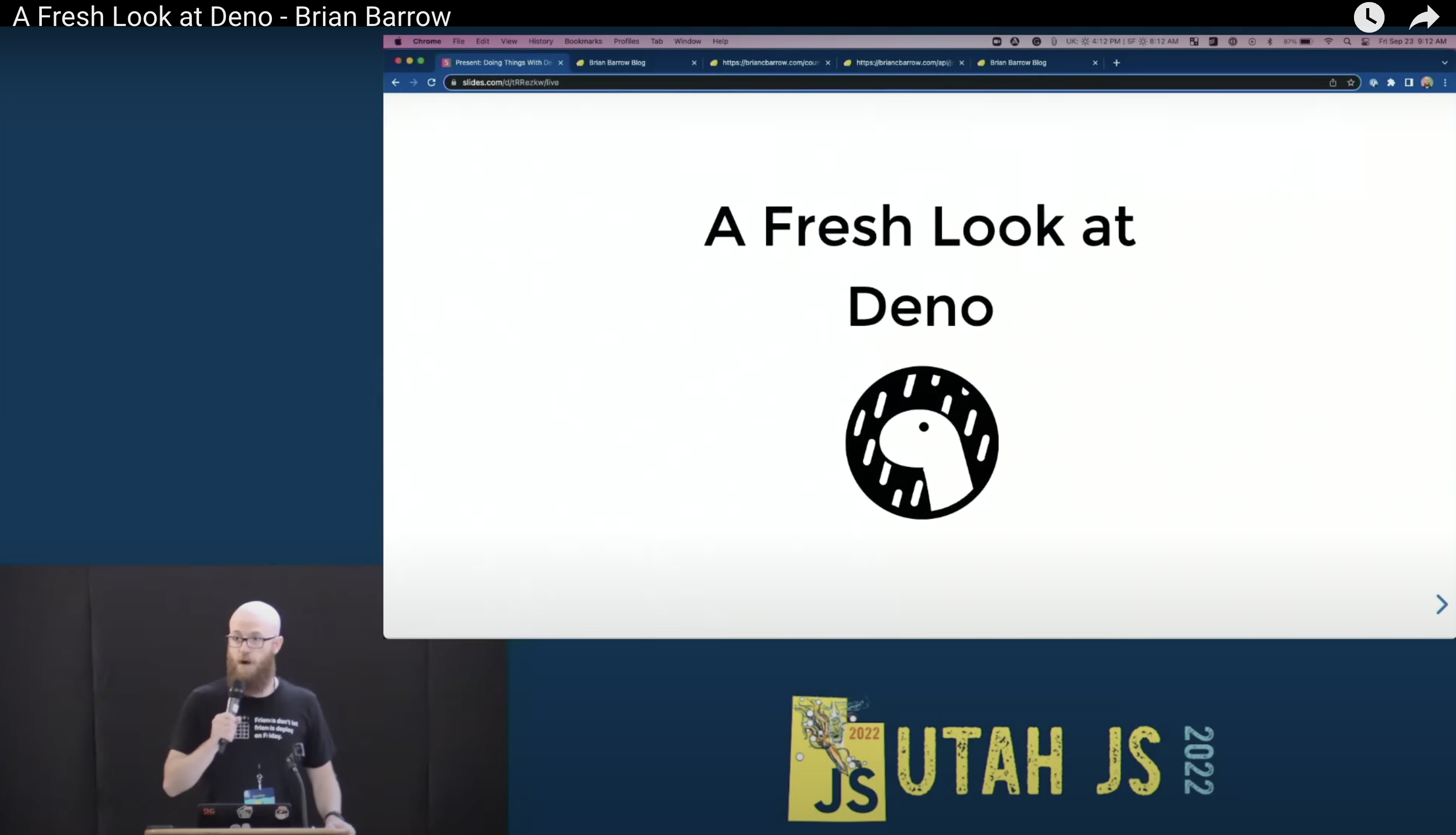 Deno talk - UtahJS 2022