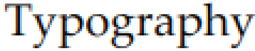 Typography, this image was rendered with this library, in subpixel rendering mode