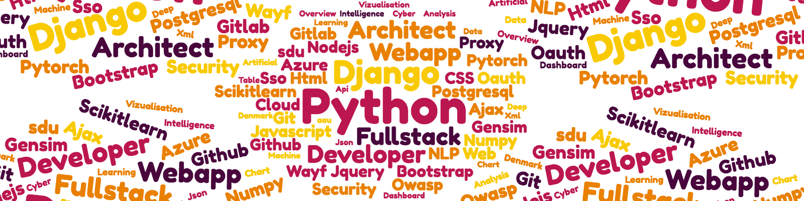 DevOps • Full Stack Developer • Web App Architect • Python 🐍 Django • PostgreSQL 🐘 JavaScript • Node.js • Azure Cloud ☁️ NLP (Natural Language Processing) • ETL Developer (Extract, Transform, Load)