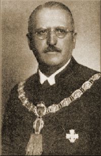 Weszely Ödön rektor 1930-ban