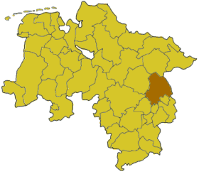 Landkreis Gifhorn i Niedersachsen