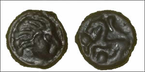 Potin Celtic Coin (Senones of Gallia ) LT.7417.jpg