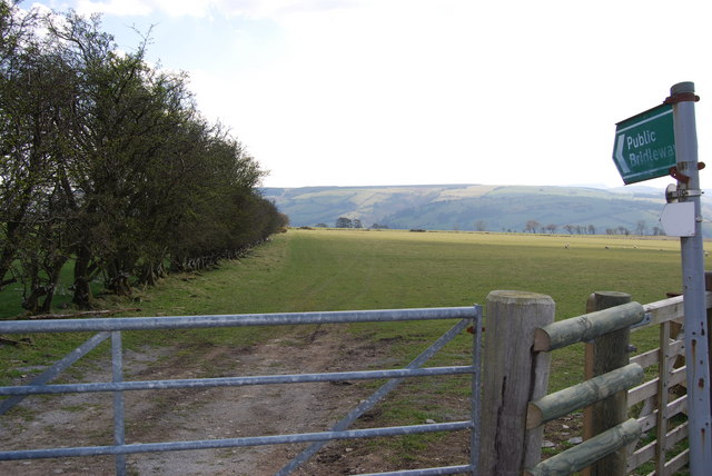 File:The start of the southern loop of Llwybr Ceiriog - geograph.org.uk - 1254371.jpg