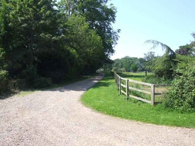 File:Driveway to Hackford Hall - geograph.org.uk - 454565.jpg