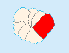 Kaart van San Sebastián de La Gomera