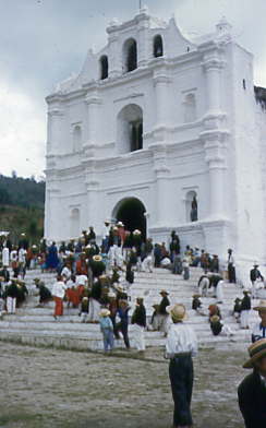 Church in Chajul in the 1950s