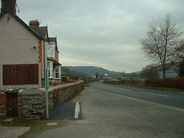 File:A494 at Pandy 'r Capel - geograph.org.uk - 111968.jpg