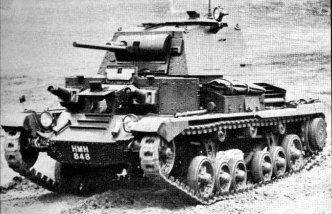 Cruiser Mk.I in the desert, fall 1940