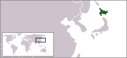 Repubblica di Ezo - Localizzazione