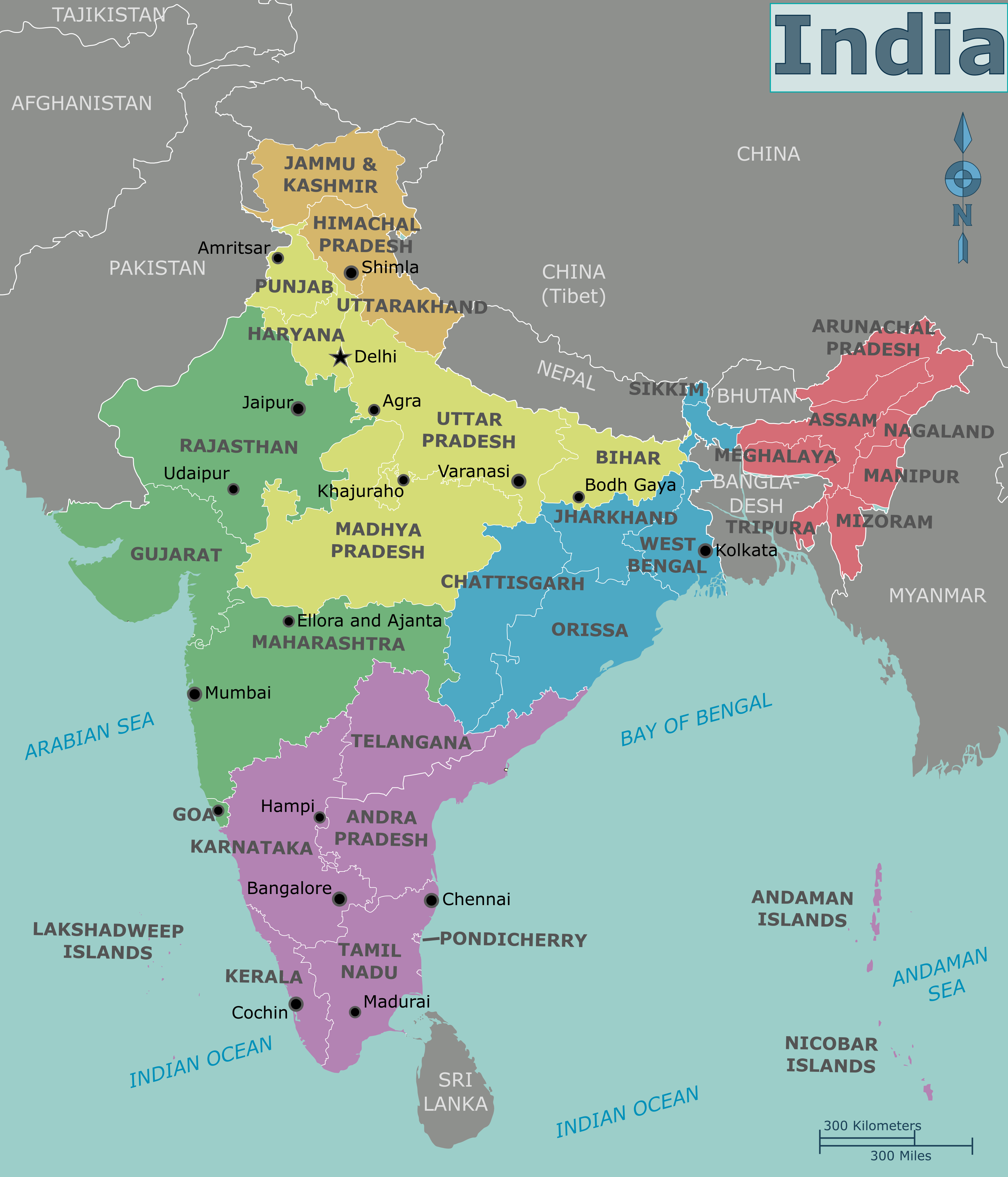 File:Map of India.png - Wikimedia Commons