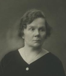 Olga Leinonen 1930-luvun alussa.