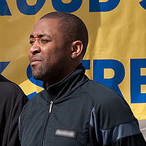 Darren Campbell in 2009.