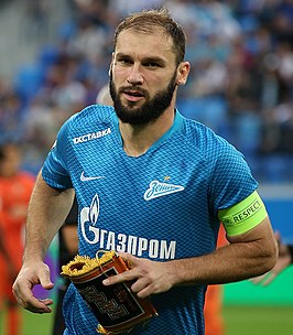 Branislav Ivanović als speler van FK Zenit (2018)