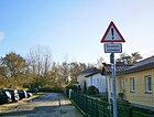 An der Priesterkoppel vom Nesselweg nach Osten in den Abschnitt der Straße westlich vom Nordgraben