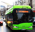 Solaris trolleybus in Kaunas