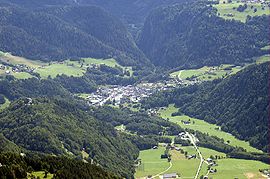 An aerial view of Beaufort