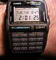 Montre calculatrice Casio Data Bank