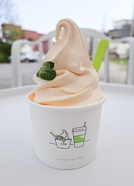 Corn ice cream