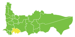 Location in Hama Governorate