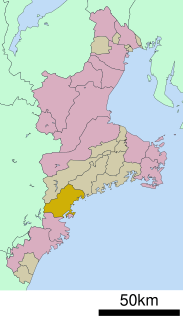 紀北町位置図