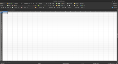 Libreoffice Calc Spreadsheet