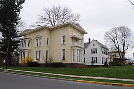 Anthropology Department (281 High Street), 287 High Street, and Davison Art Center