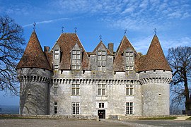 Le château de Monbazillac.