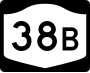 New York State Route 38B marker