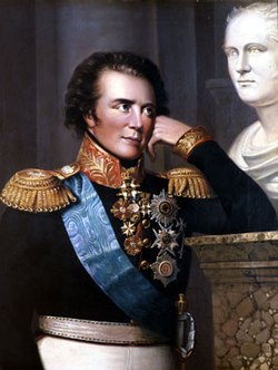 Gustaf Mauritz Armfelt, kopio Carl Fredric von Bredan vuonna 1811 maalaamasta muotokuvasta.