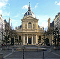 The Sorbonne, the university's historic main campus. It is home to the university's arts and humanities departments