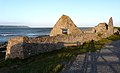 Ruins of the Port Eynon Salt House, where seawater was boiled to extract salt for preserving fish