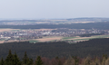 Blick vom Großen Kornberg auf die Stadt