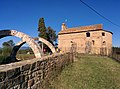 Restes de l'antic castell d'Espasens (Fontcoberta)