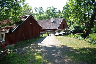 Dahlgrenssmedjan och Stora smedjan vid nedre fallet