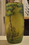 Frères Daum, Vase aux arbres, Maryhill (en), Maryhill Museum of Art.