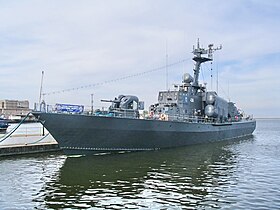 ORP Metalowiec (436) ved flådestationen i Gdynia.