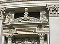 Neubarock: Fassadendetail vom Wiener Burgtheater, um 1875