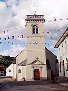 L'église Sainte-Barbe.