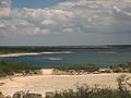 Rocky Beach am Lake Amistad westlich von Del Rio, Texas